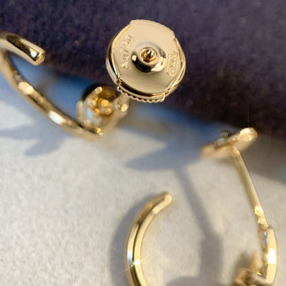 [⭐⭐JeweliWhal]JUSTE ピアス ピンクゴールド