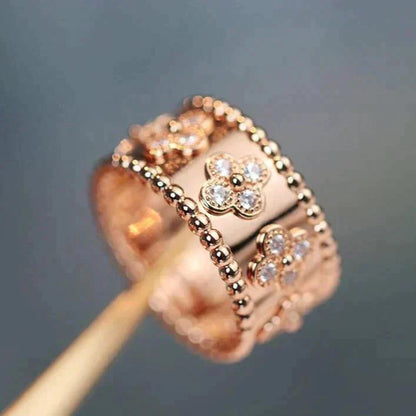 [⭐⭐JeweliWhal]CLOVER KALEIDOSCOPE RING 10MM