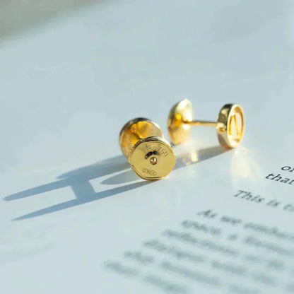 [⭐⭐JeweliWhal]LOVE EARRINGS GOLD 10MM