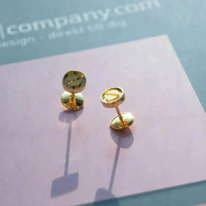 [⭐⭐JeweliWhal]LOVE EARRINGS GOLD 10MM