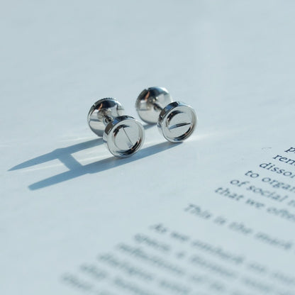 [⭐⭐JeweliWhal]LOVEピアス シルバー 10mm
