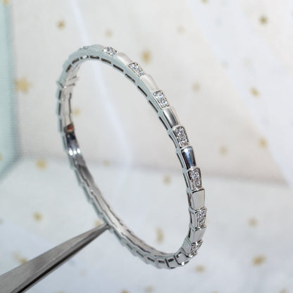 [⭐⭐JeweliWhal]SERPENTI BRACELET SILVER DIAMOND