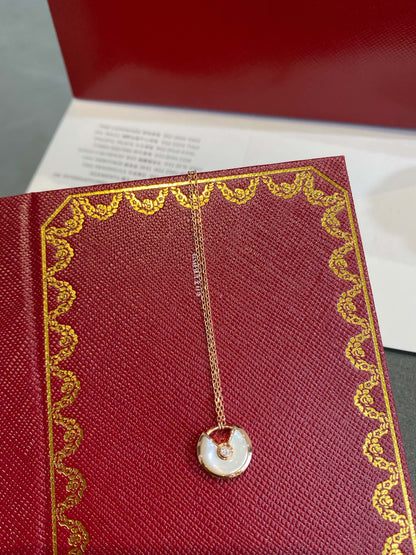 [⭐⭐JeweliWhal]AMULETTE ROSE GOLD MOP NECKLACE
