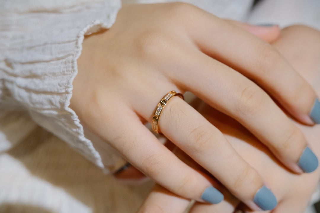 [⭐⭐JeweliWhal]LOVE RING 2.65MM DIAMOND
