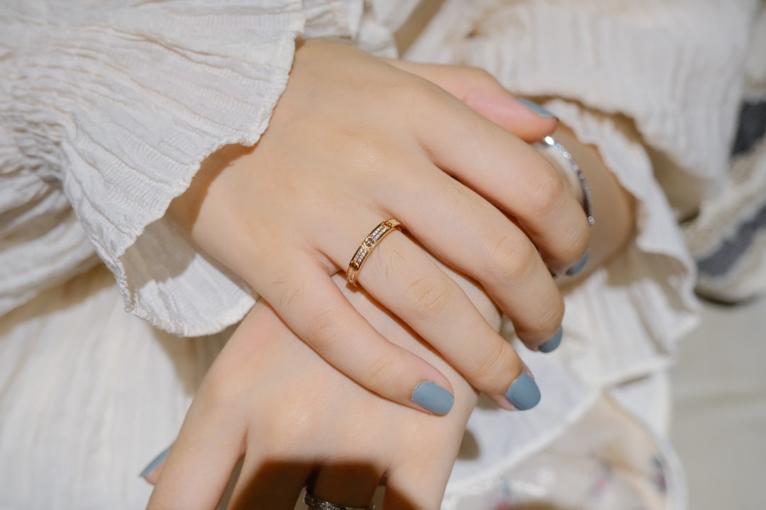 [⭐⭐JeweliWhal]LOVE RING 2.65MM DIAMOND