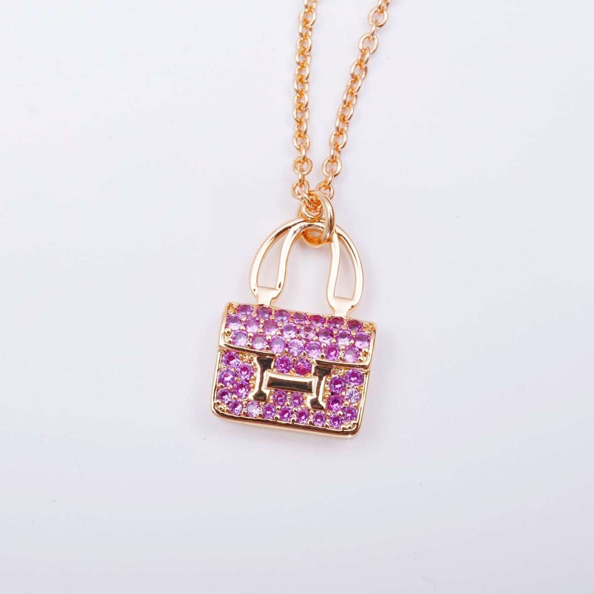 [⭐⭐JeweliWhal]CONSTANCE PEDANT PURPLE DIAMOND NECKLACE