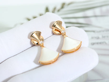 [⭐⭐JeweliWhal]DREAM MOP PINK GOLD EARRINGS