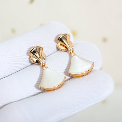 [⭐⭐JeweliWhal]DREAM MOP PINK GOLD EARRINGS