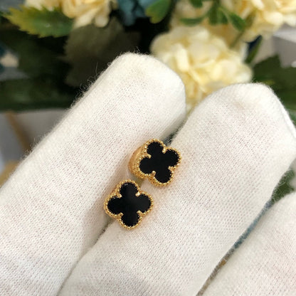 [⭐⭐JeweliWhal]CLOVER MINI GOLD EARRINGS