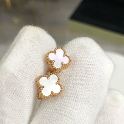 [⭐⭐JeweliWhal]CLOVER MINI GOLD EARRINGS