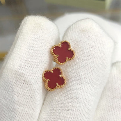 [⭐⭐JeweliWhal]CLOVER MINI GOLD EARRINGS