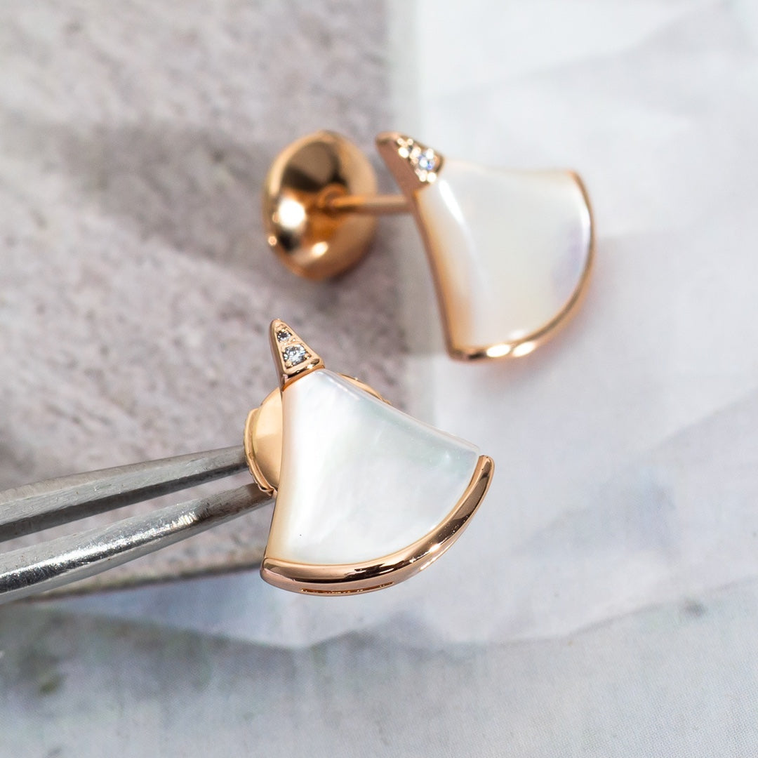 [⭐⭐JeweliWhal]DIVAS DREAM EARRINGS PINK GOLD