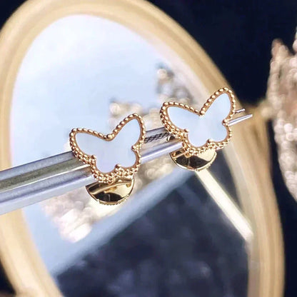 [⭐⭐JeweliWhal]SWEET BUTTERFLY MOP EARSTUDS