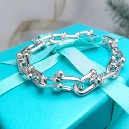 [⭐JeweliWhal]HARDWEAR BRACELET PINK GOLD AND SILVER