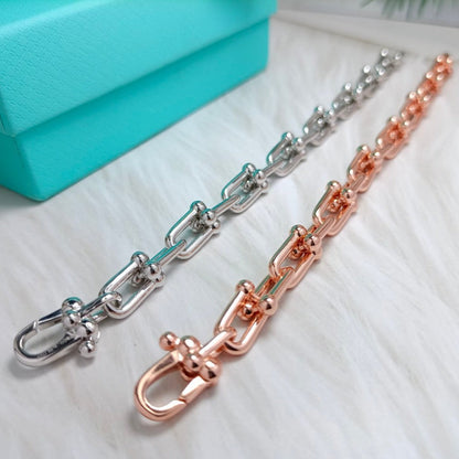 [⭐JeweliWhal]HARDWEAR BRACELET PINK GOLD AND SILVER