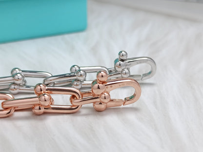 [⭐JeweliWhal]HARDWEAR BRACELET PINK GOLD AND SILVER