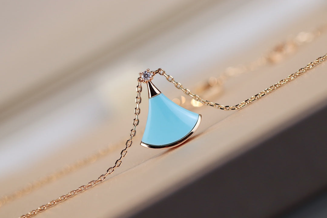 [⭐⭐JeweliWhal]DREAM NECKLACE TURQUOISE PINK GOLD
