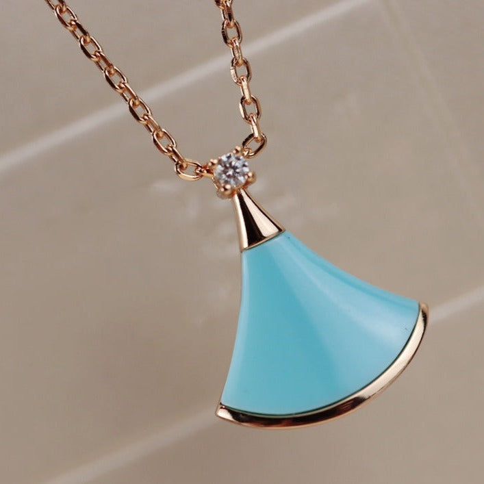 [⭐⭐JeweliWhal]DREAM NECKLACE TURQUOISE PINK GOLD