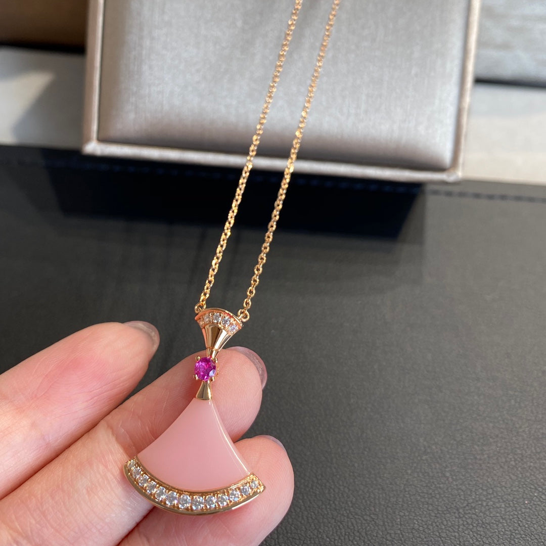 [⭐⭐JeweliWhal]DREAM NECKLACE PINK OPAL