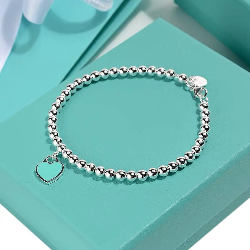 [⭐JeweliWhal]MINI HEART BRACELET SILVER