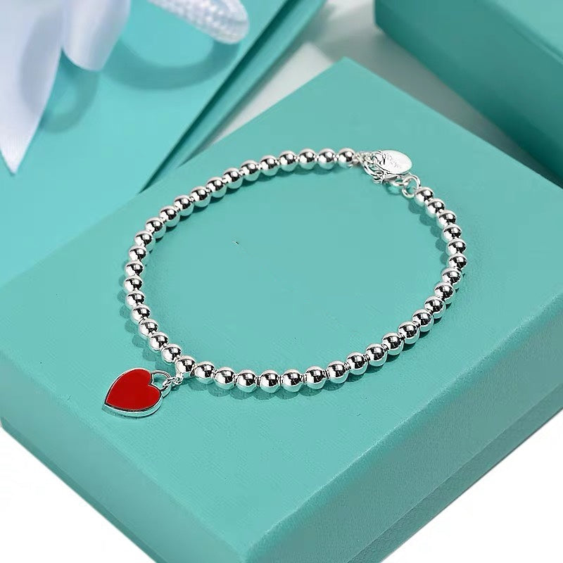[⭐JeweliWhal]MINI HEART BRACELET SILVER