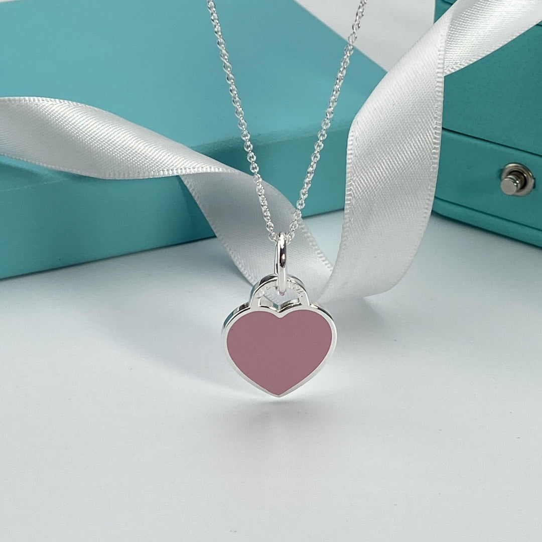 [⭐JeweliWhal]HEART PEDANT SILVER NECKLACE