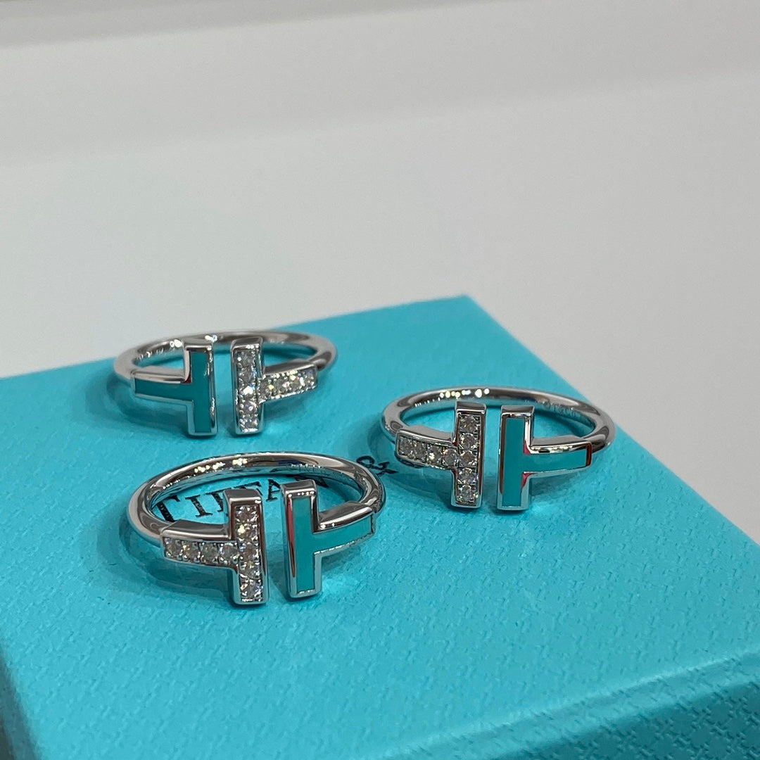 [⭐JeweliWhal] WIRE TURQUOISE DIAMOND RING SILVER