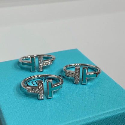 [⭐JeweliWhal] WIRE TURQUOISE DIAMOND RING SILVER