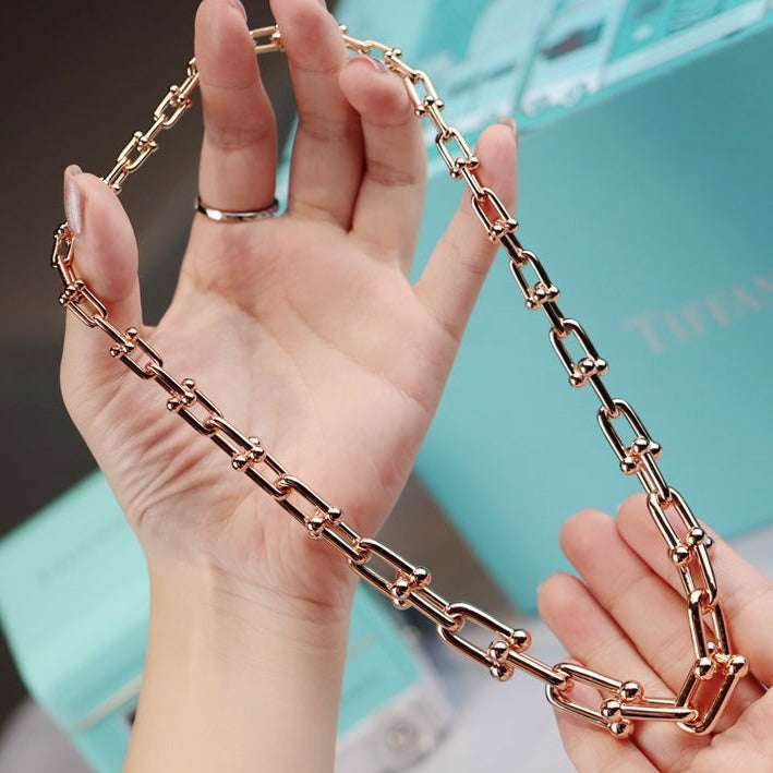 [⭐JeweliWhal]HARDWEAR LINK GOLD NECKLACE