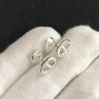 [⭐⭐JeweliWhal]CHAINE SMALL EARRINGS GOLD AND SILVER