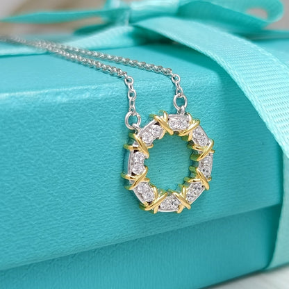 [⭐JeweliWhal]SIXTEEN STONE NECKLACE GOLD