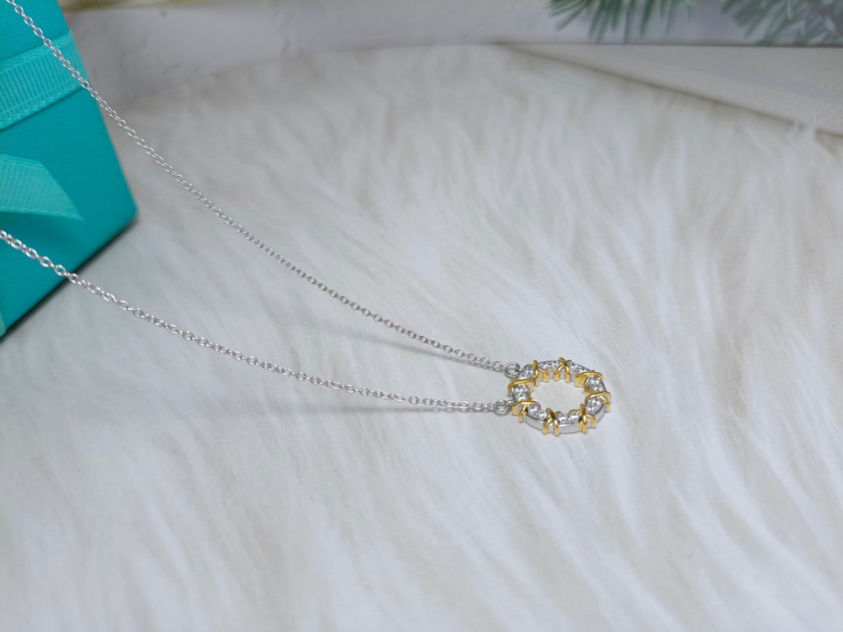 [⭐JeweliWhal]SIXTEEN STONE NECKLACE GOLD