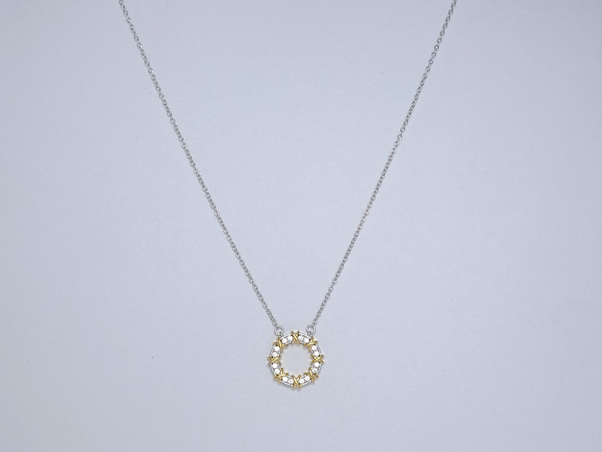 [⭐JeweliWhal]SIXTEEN STONE NECKLACE GOLD