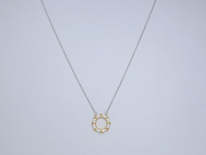 [⭐JeweliWhal]SIXTEEN STONE NECKLACE GOLD