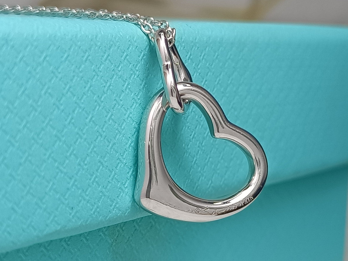 [⭐JeweliWhal]DOUBLE HEART SILVER NECKLACE