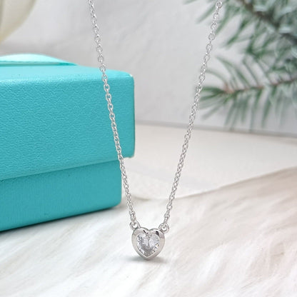 [⭐JeweliWhal]HEART BIG DIAMOND NECKLACE