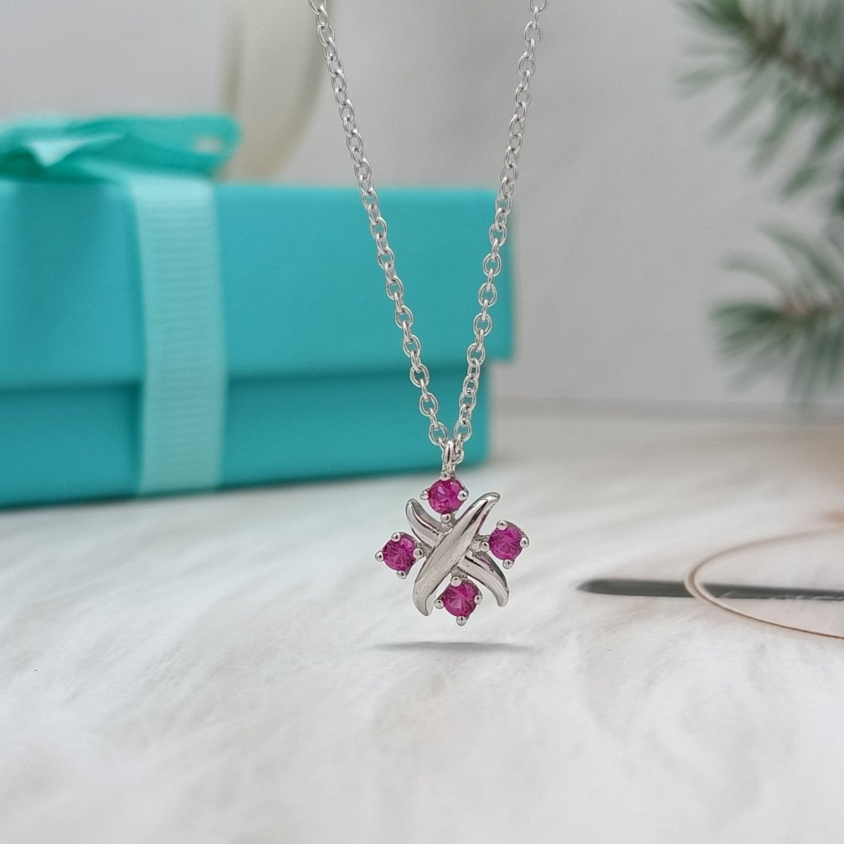 [⭐JeweliWhal]PINWHEEL NECKLACE DIAMOND