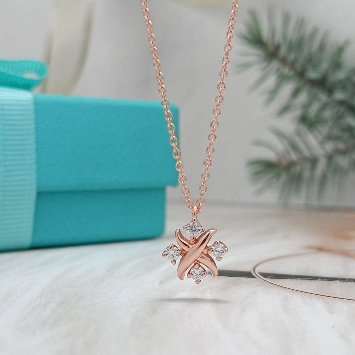 [⭐JeweliWhal]PINWHEEL NECKLACE DIAMOND