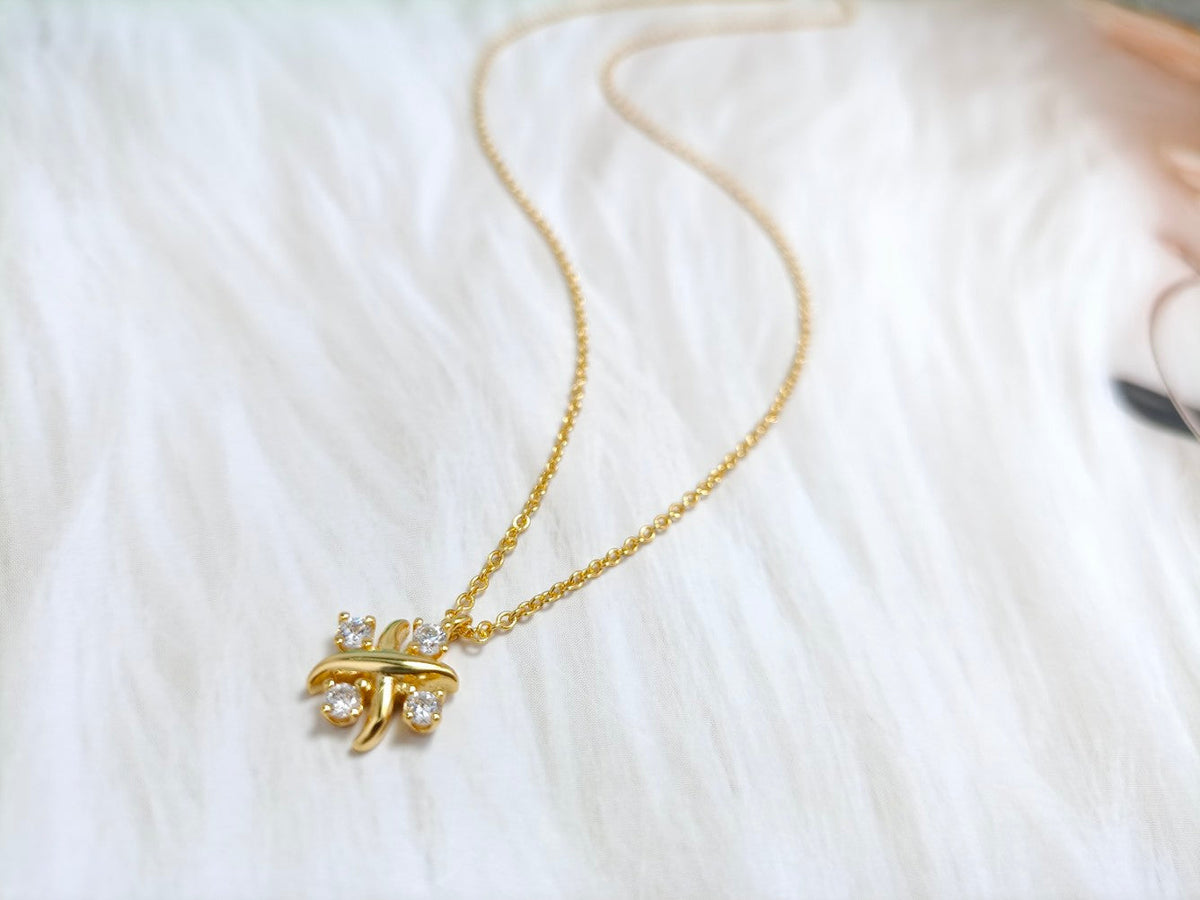 [⭐JeweliWhal]PINWHEEL NECKLACE DIAMOND