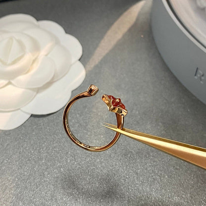 [⭐⭐JeweliWhal]STAR 1 DIAMOND OPEN RING