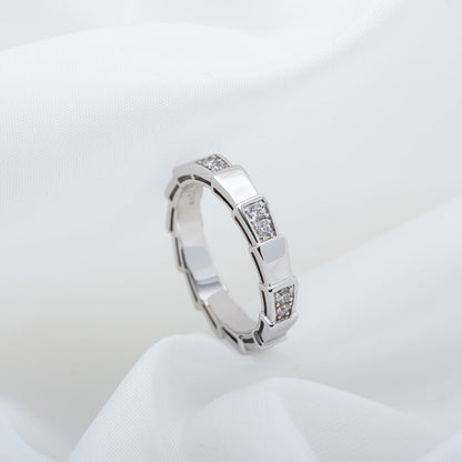 [⭐⭐JeweliWhal]SERPENTI RING SILVER  3MM