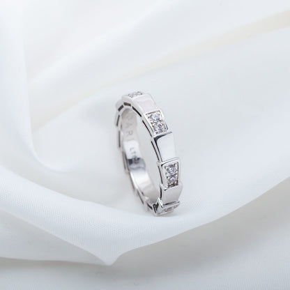 [⭐⭐JeweliWhal]SERPENTI RING SILVER  3MM