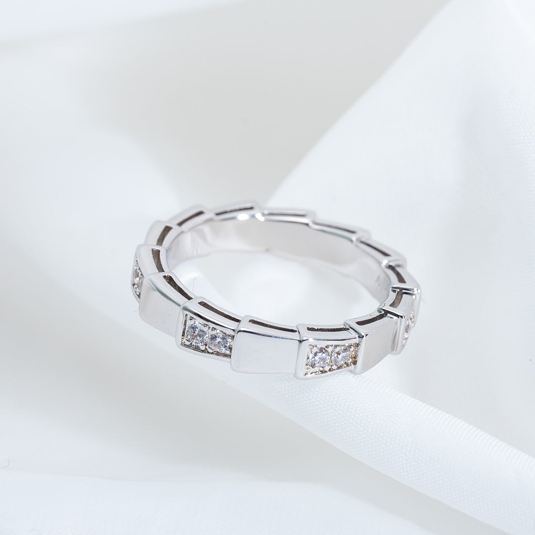 [⭐⭐JeweliWhal]SERPENTI RING SILVER  3MM