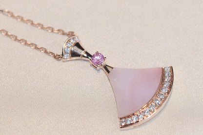 [⭐⭐JeweliWhal]DREAM NECKLACE PINK MOP DIAMOND