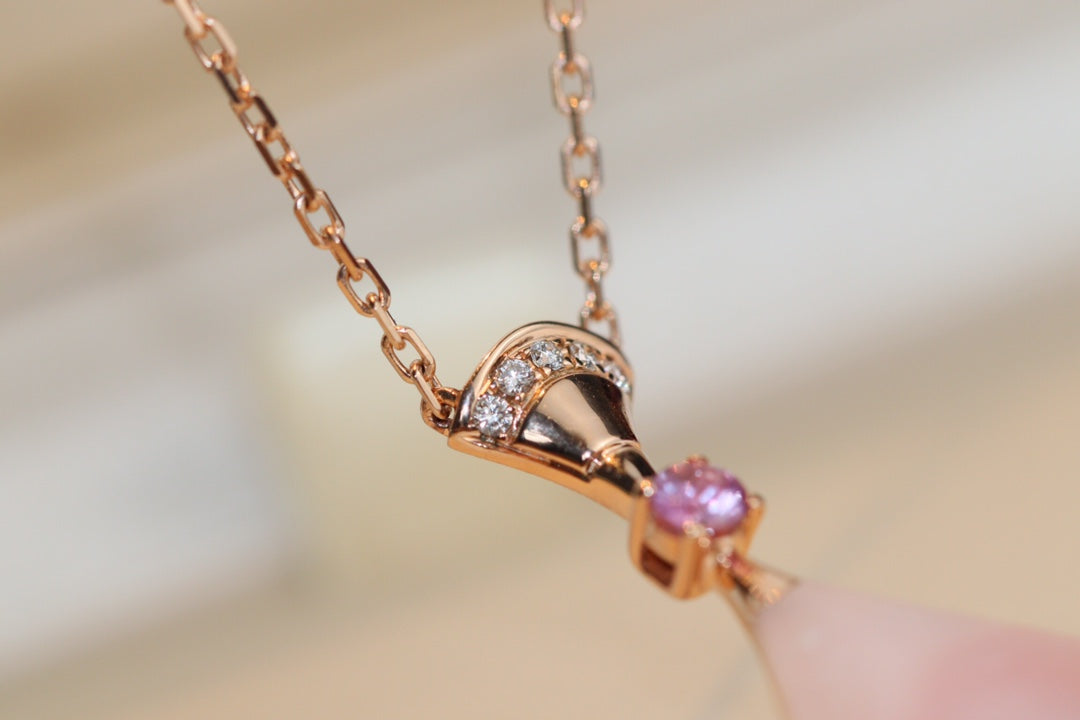 [⭐⭐JeweliWhal]DREAM NECKLACE PINK MOP DIAMOND