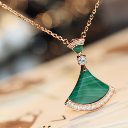 [⭐⭐JeweliWhal]DREAM NECKLACE MALACHITE DIAMOND
