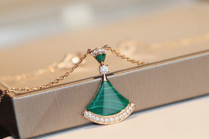 [⭐⭐JeweliWhal]DREAM NECKLACE MALACHITE DIAMOND