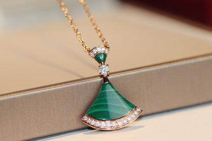 [⭐⭐JeweliWhal]DREAM NECKLACE MALACHITE DIAMOND