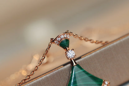 [⭐⭐JeweliWhal]DREAM NECKLACE MALACHITE DIAMOND