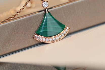 [⭐⭐JeweliWhal]DREAM NECKLACE MALACHITE DIAMOND